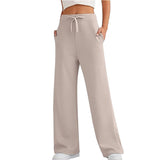 Fitness Women's Autumn Leisure Loose Wide-leg Pants