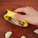 Kitchen Manual Stainless Steel Garlic Masher Garlic Press Household Manual Curve Fruit Vegetable Tools Kitchen Gadgets