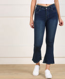 Slim Women Blue Jeans Dark Blue