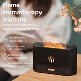 Home Decor Fire Flame Humidifier Aroma Diffuser 2022 Air Essential Oil Ultrasonic Humidifier