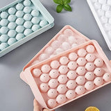 Kitchen Ice Trending Round Ice Cube Tray To Make Your Drink Fancy & Chill Festive Joy Freezer