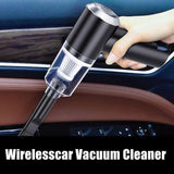 Electronic Portable Air Duster Wireless Vacuum Cleaner Usb Chargeable/ Car Cleaner