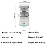 Kitchen Portable USB Mini Electric Rechargeable Blender Fruit Fresh Juice Lemon Maker Best Gift