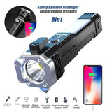 Electronic Portable Rechargeable Torch LED Flashlight For Jungle Adventures