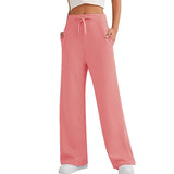 Fitness Women's Autumn Leisure Loose Wide-leg Pants