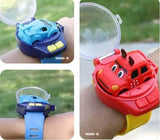 Kids Speed Up Car Cartoon Mini Watch Car Toy, Usb Rechargeable Remote Control Toys/Gifts