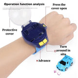 Kids Speed Up Car Cartoon Mini Watch Car Toy, Usb Rechargeable Remote Control Toys/Gifts