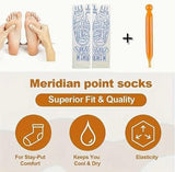 Health Acupressure Reflexology Socks For Relaxation & Rejuvenation With Exact Pressure Points