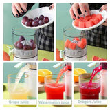 Kitchen Portable USB Mini Electric Rechargeable Blender Fruit Fresh Juice Lemon Maker Best Gift