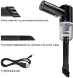 Electronic Portable Air Duster Wireless Vacuum Cleaner Usb Chargeable/ Car Cleaner