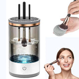 Electric Make Up Brush Cleaner,Electric Brush Cleaner, USB Rechargeable Automatic Deep Cosmetic Cleaning Device