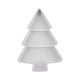 Kitchen Tray Christmas Tree Shaped Fruit Platter Creative Plates Storage Box Dried Fruit Snack Plates Divided Candy Dessert Plate Container