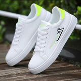 men's Sneakers For Men white parrot