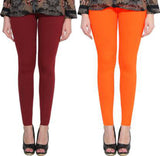 Churidar  Western Wear Legging MAROON,ORANGE