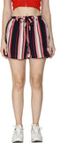 Striped Women Multicolor Regular Shorts