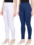 Western Wear Legging NAVY, WHITE